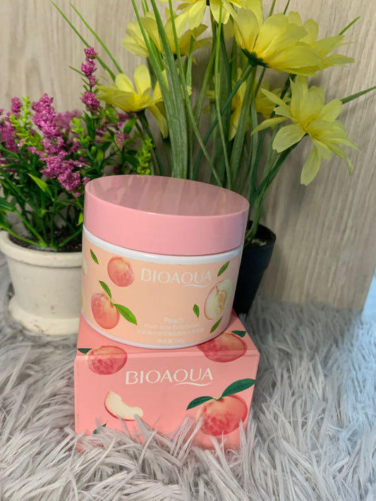 EXFOLIANTE FACIAL EN GEL DE DURAZNO BIOAQUA – PERLAS FINAS