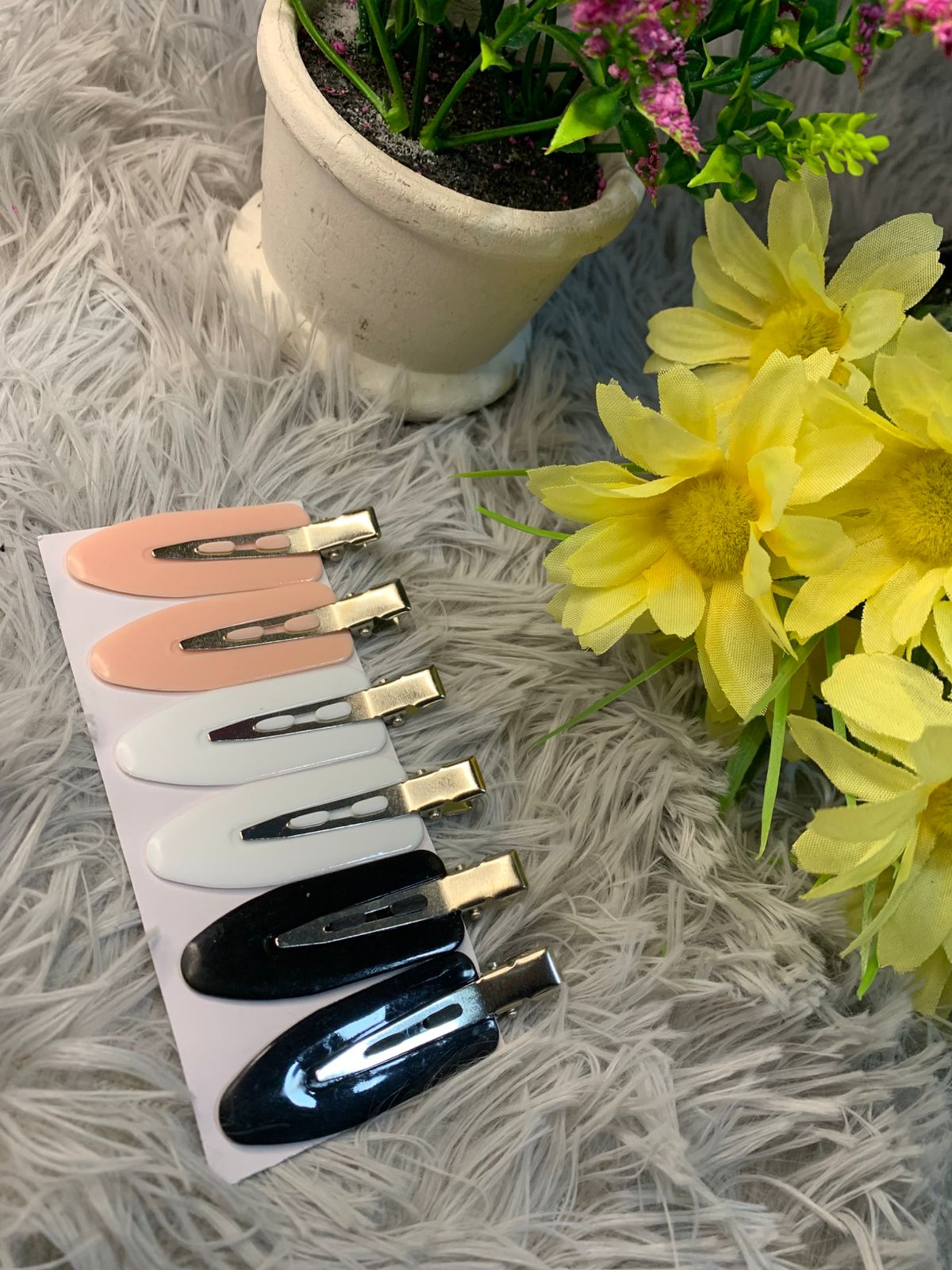 SET DE GANCHOS PARA EL CABELLO MINIMALISTAS (6 UNIDADES)