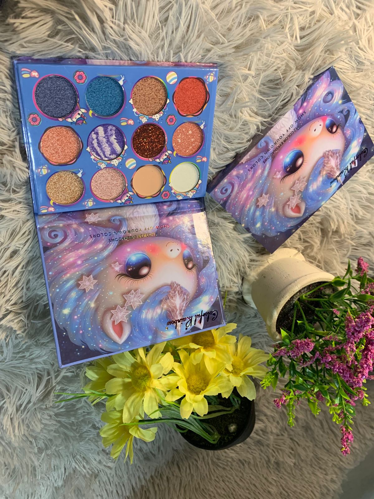 🐾 COLECCIÓN FANTASY EYES – PALETAS DE SOMBRAS X 12 COLORES