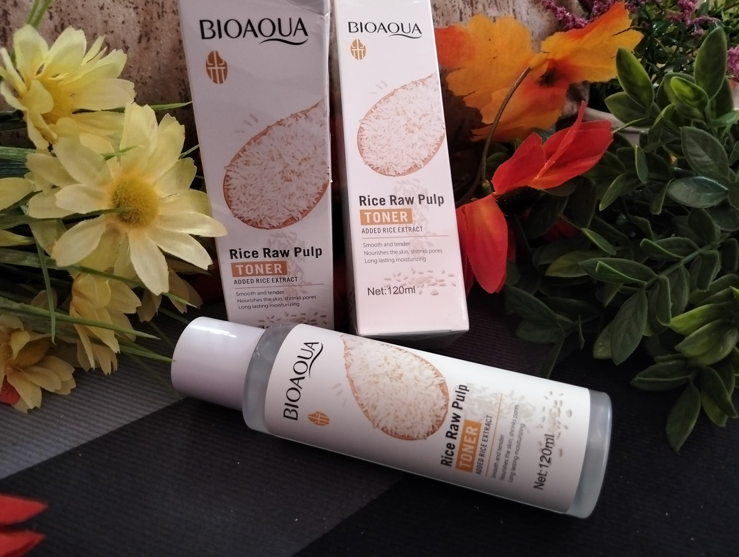 BIOAQUA RICE RAW PULP TONER – TÓNICO FACIAL CON EXTRACTO DE ARROZ