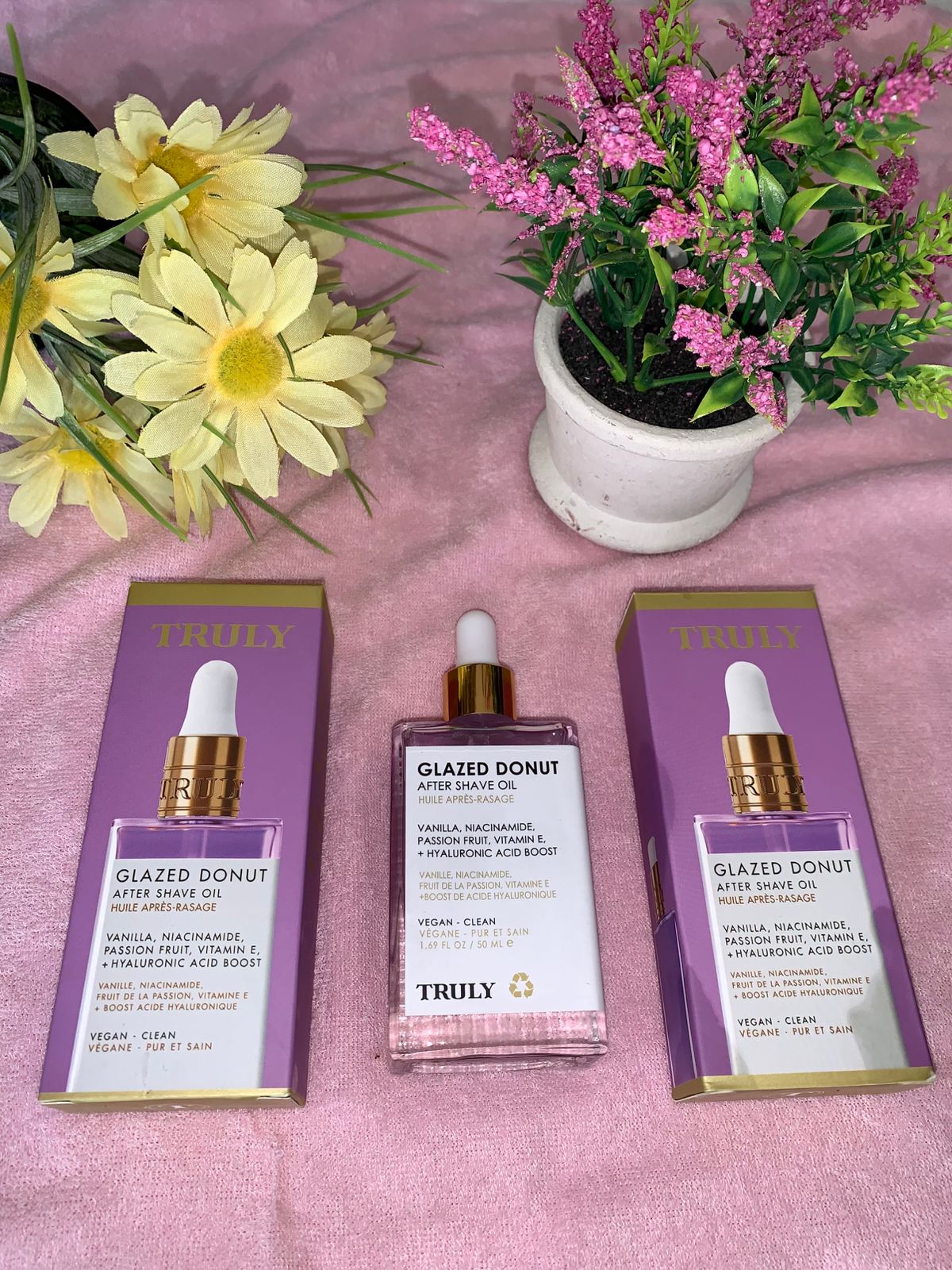 ACEITE HIDRATANTE GLAZED DONUT TRULY-HIDRATACIÓN CON VAINILLA Y NIACINAMIDA