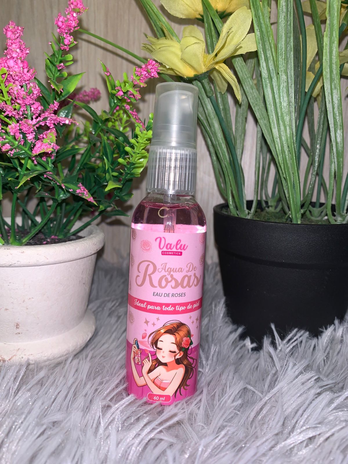 AGUA DE ROSAS VALU – HIDRATACIÓN FLORAL
