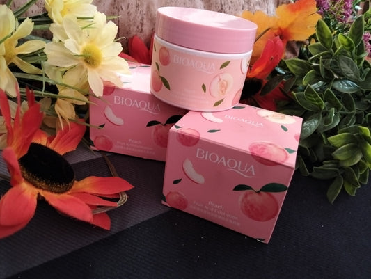 EXFOLIANTE FACIAL EN GEL DE DURAZNO BIOAQUA – PERLAS FINAS