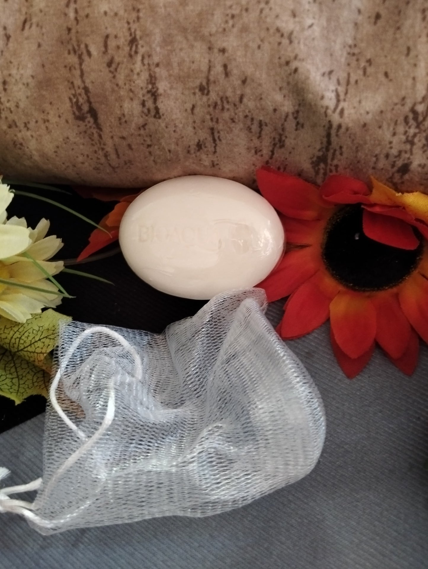 🧼BIOAQUA – JABÓN FACIAL DE PULPA DE ARROZ CON BOLSA EXFOLIANTE