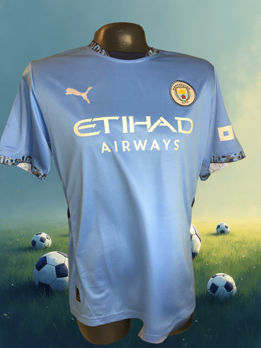 UNIFORME MANCHESTER CITY SKY– TÉCNICA, ESTILO Y DOMINIO EN JUEGO
