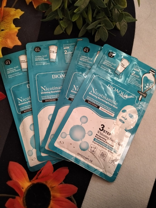 ✨ MASCARILLA FACIAL 3 EN 1 CON NIACINAMIDA – LIMPIA, HIDRATA Y REVITALIZA LA PIEL