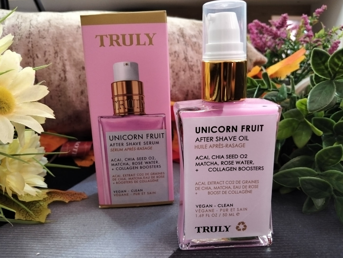 CREMA ACLARADORA UNICORN FRUIT TRULY POST-DEPILADO CON ACAI, MATCHA Y AGUA DE ROSAS