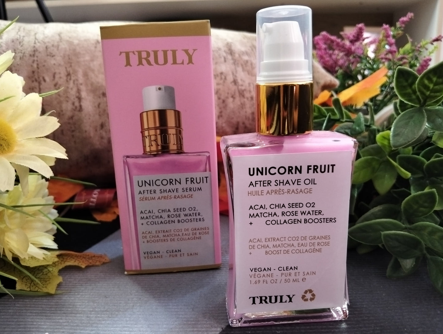 CREMA ACLARADORA UNICORN FRUIT TRULY POST-DEPILADO CON ACAI, MATCHA Y AGUA DE ROSAS