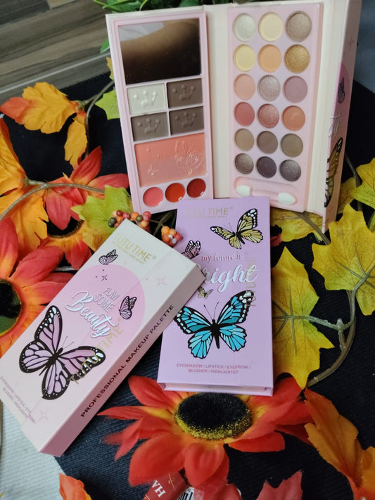 TUTU TIME™ AWESOME BEAUTY – SET DE MAQUILLAJE DE FANTASÍA CON 24 TONOS