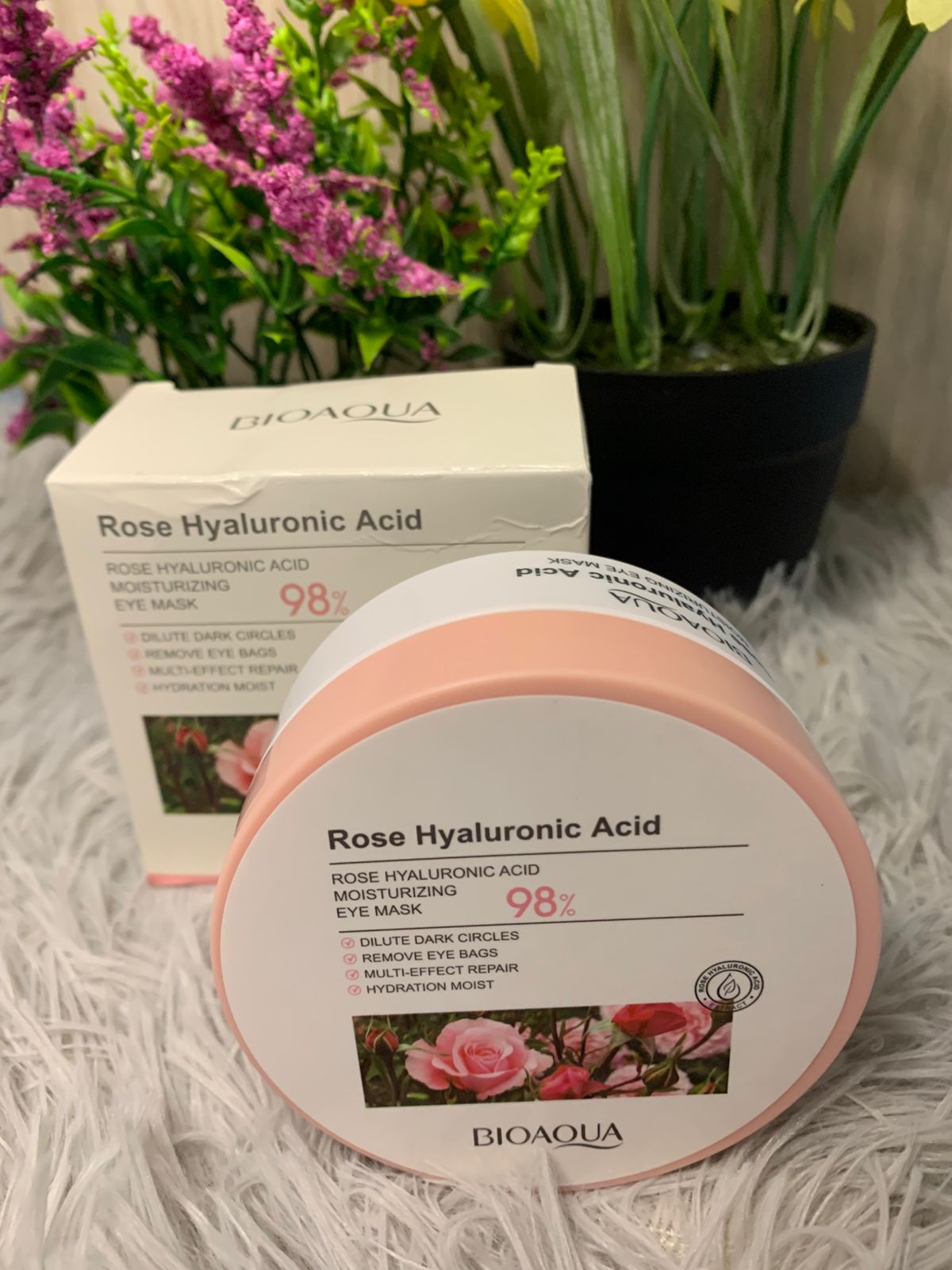 🌹 CONTORNO DE OJOS BIOAQUA ROSE HYALURONIC ACID