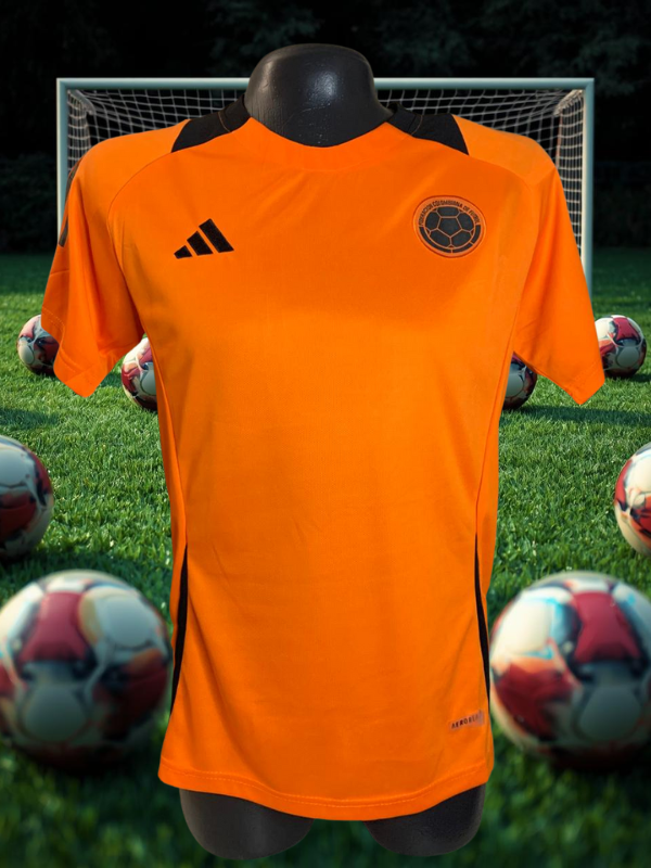 CAMISETA SELECCIÓN COLOMBIA ORANGE PULSE – ENERGÍA VISUAL
