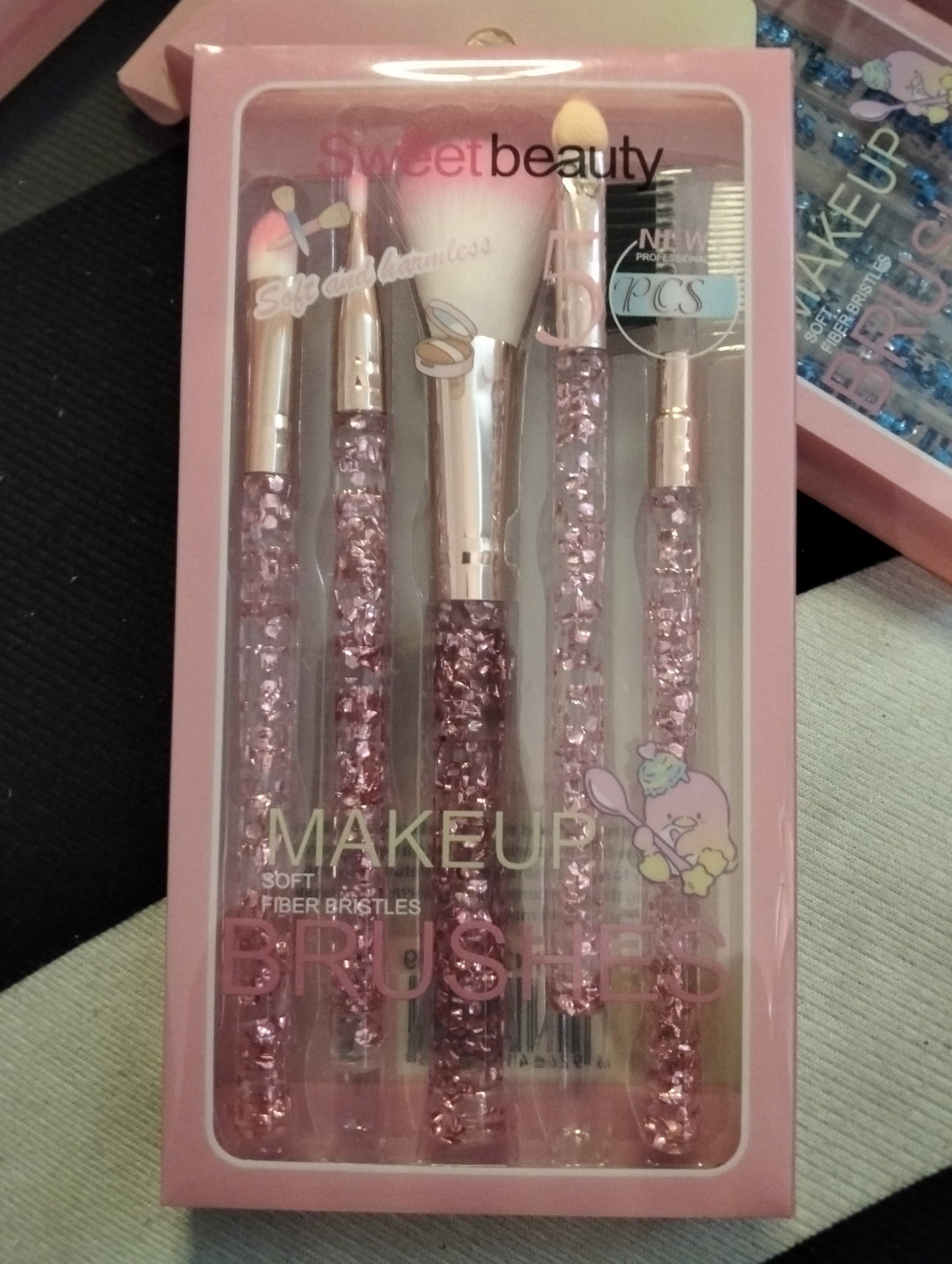 SET DE BROCHAS SWEET BEAUTY PARA MAQUILLAJE