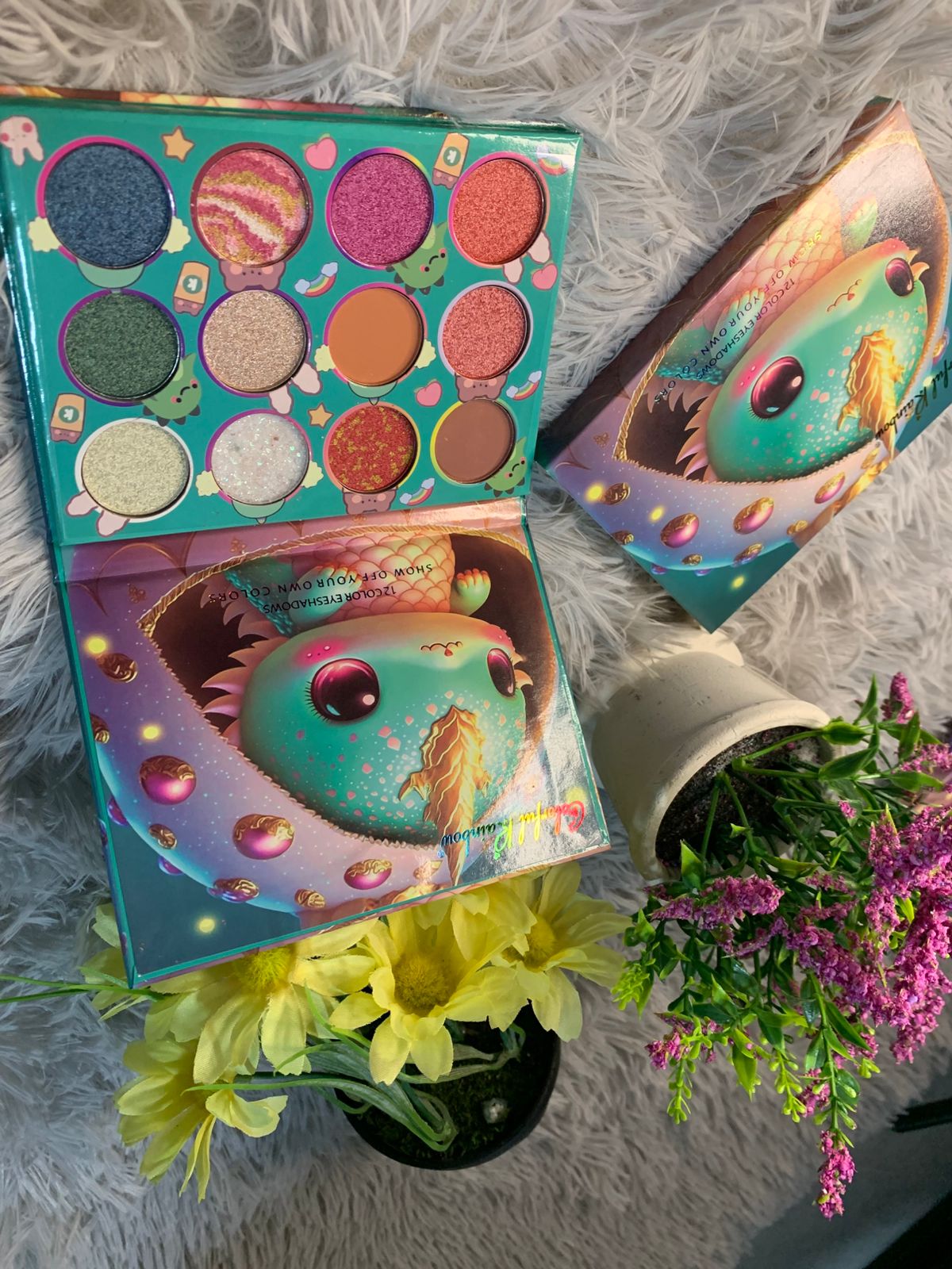 🐾 COLECCIÓN FANTASY EYES – PALETAS DE SOMBRAS X 12 COLORES