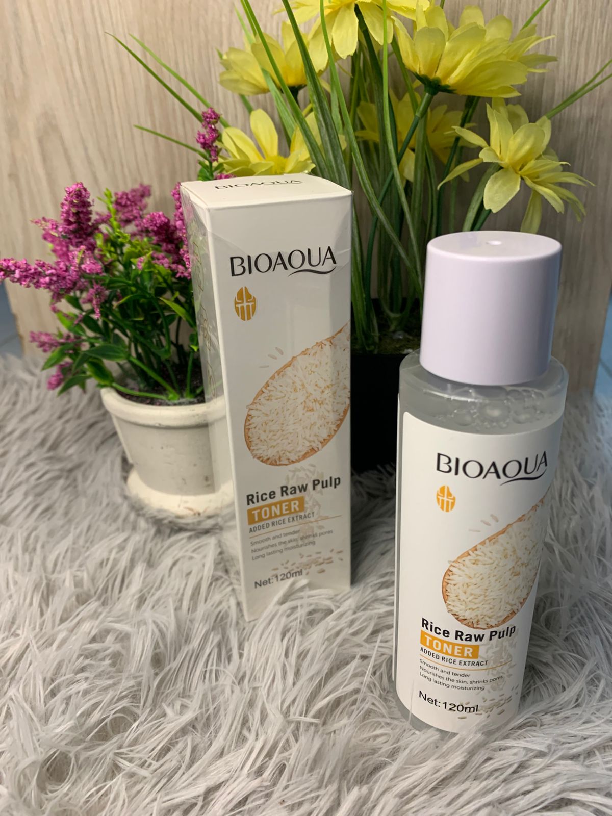BIOAQUA RICE RAW PULP TONER – TÓNICO FACIAL CON EXTRACTO DE ARROZ