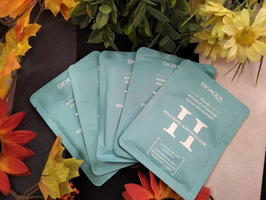 MASCARILLA FACIAL DE ACIDO HIALURONICO HIDRATACIÓN INTENSA BIOAQUA