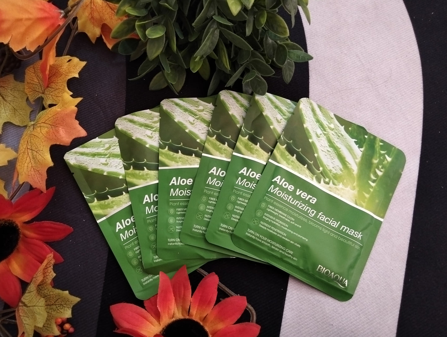 MASCARILLA BIOAQUA DE ALOE VERA – HIDRATACIÓN SUAVE Y CUIDADO NATURAL PARA TU PIEL