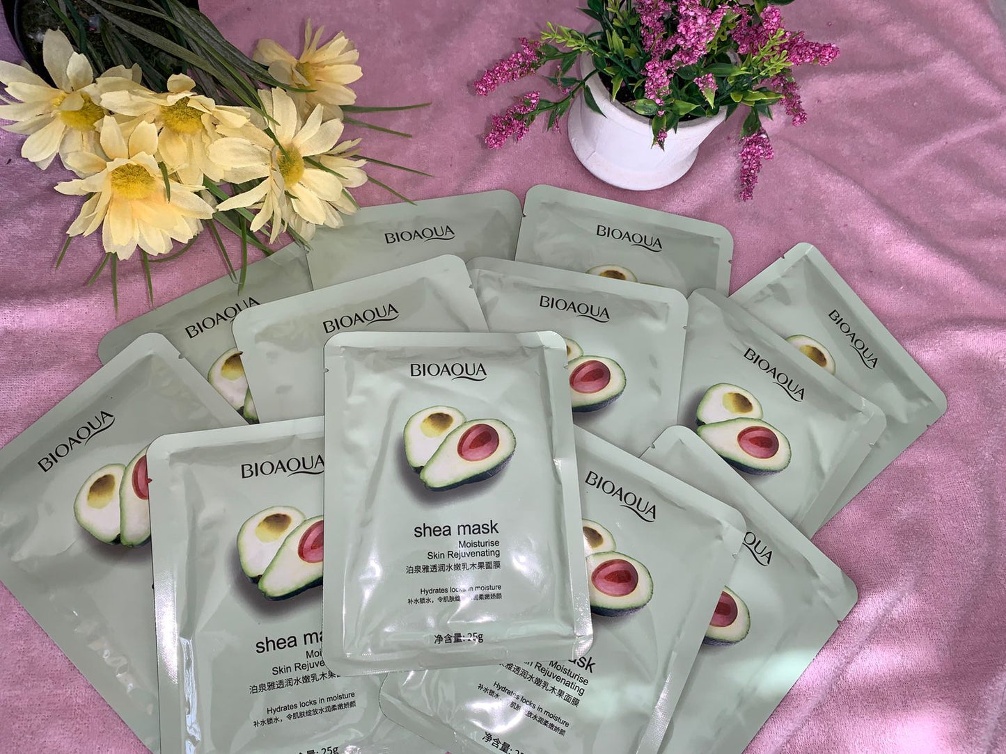 MASCARILLA FACIAL HIDRATANTE DE AGUACATE (25 G)-BIOAQUA