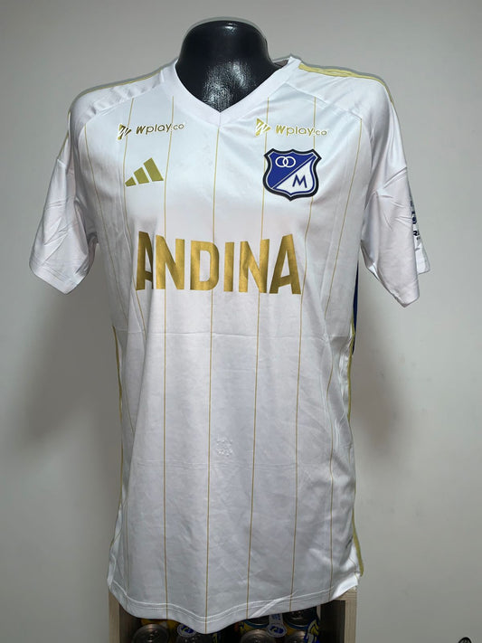 CAMISETA BLANCA MILLONARIOS FC HOMBRE – VERSIÓN AFICIONADO